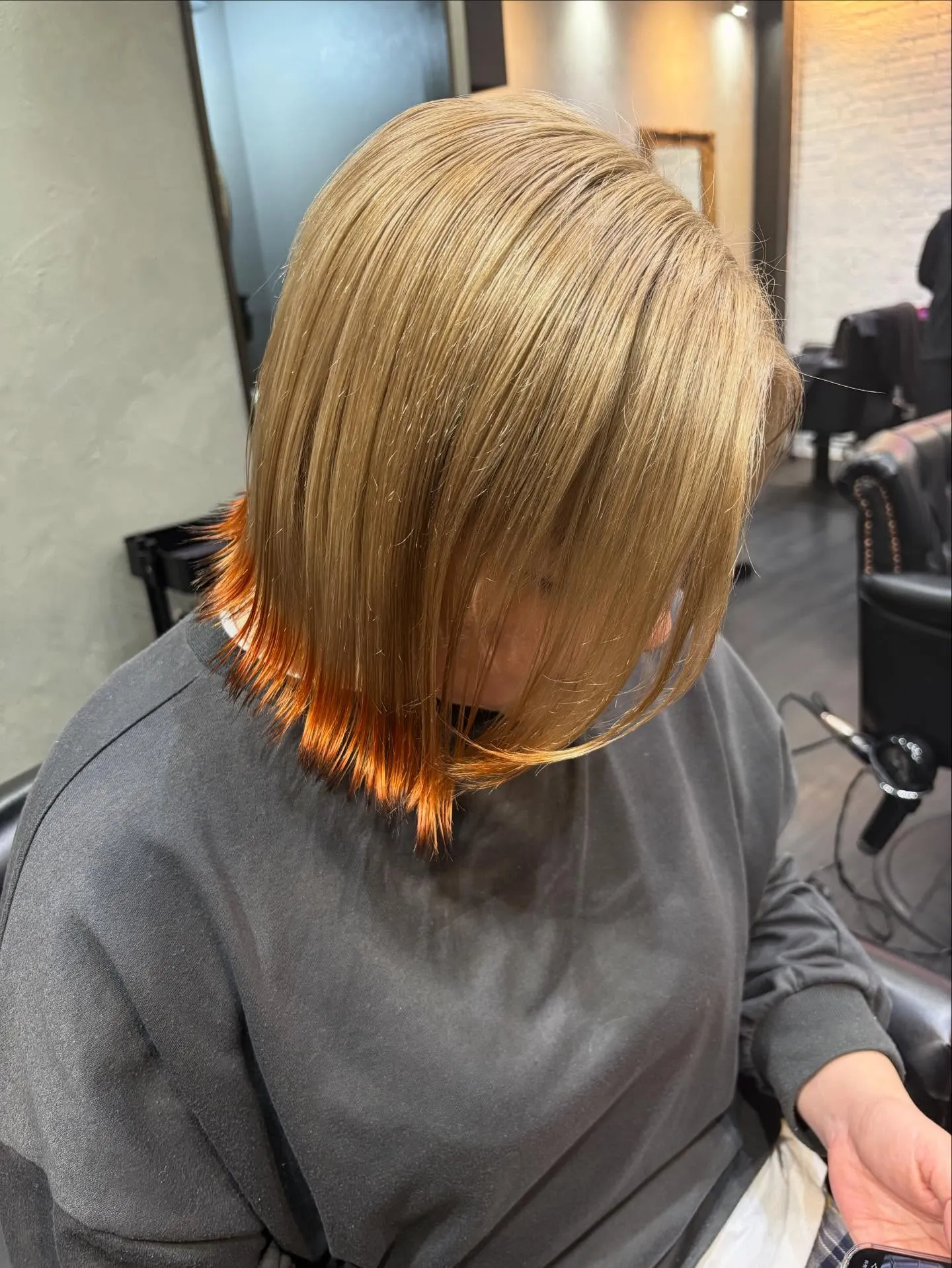 🦊神戸元町で挑戦する、大人の #フォックスカラー 🦊