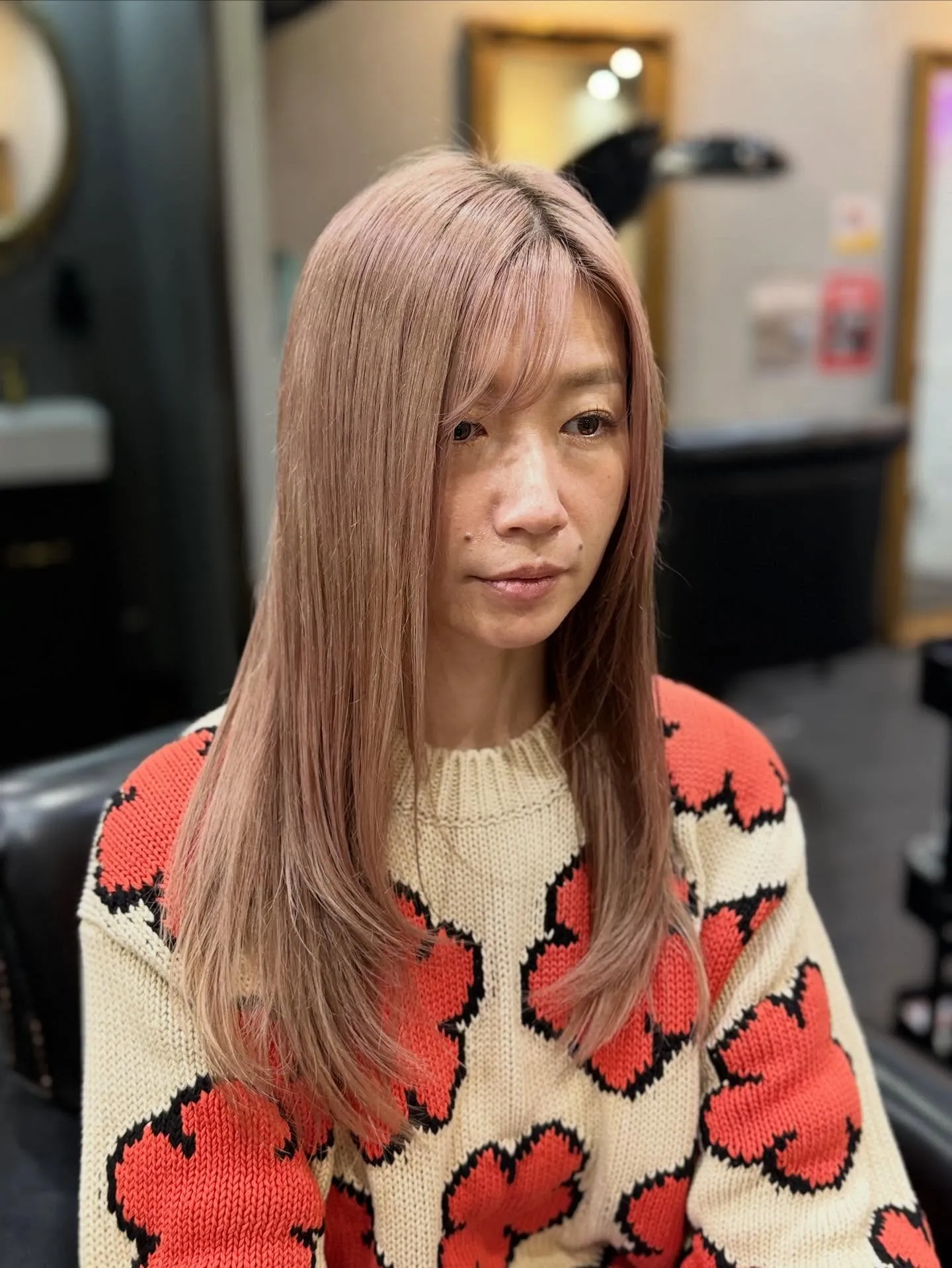 大人ハイトーン大人の #スモーキーピンクベージュ 🎀